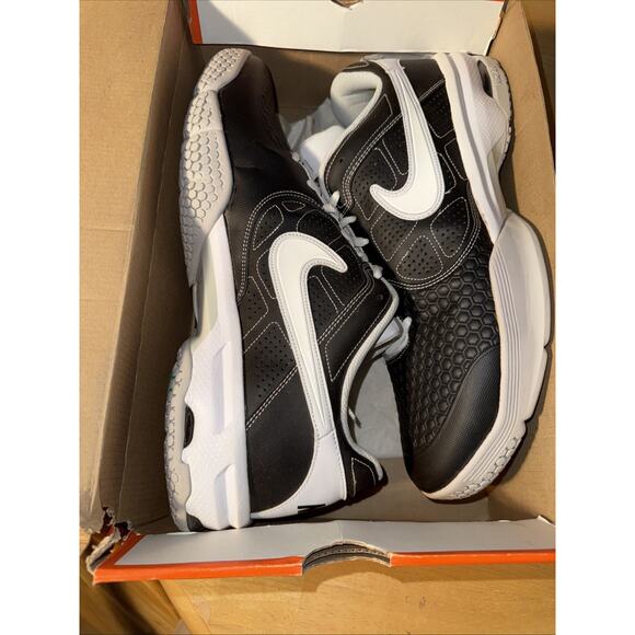 Size 15 Nike Courtballistec 4.1 Black/white/Pure Platinum Lightly Used OG BOX main image 9
